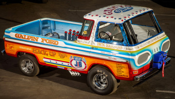 Картинка автомобили hotrod dragster ford