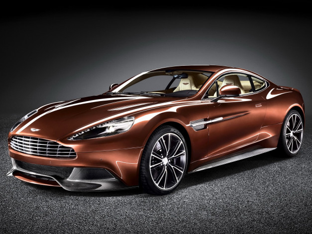 Обои картинки фото автомобили, aston martin, астон, мартин, шоколадный, коричневый, блеск