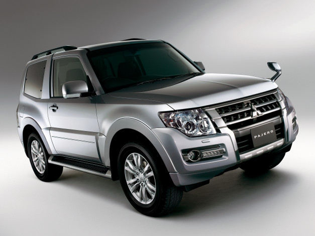 Обои картинки фото автомобили, mitsubishi, 2014г, jp-spec, 5-door, pajero
