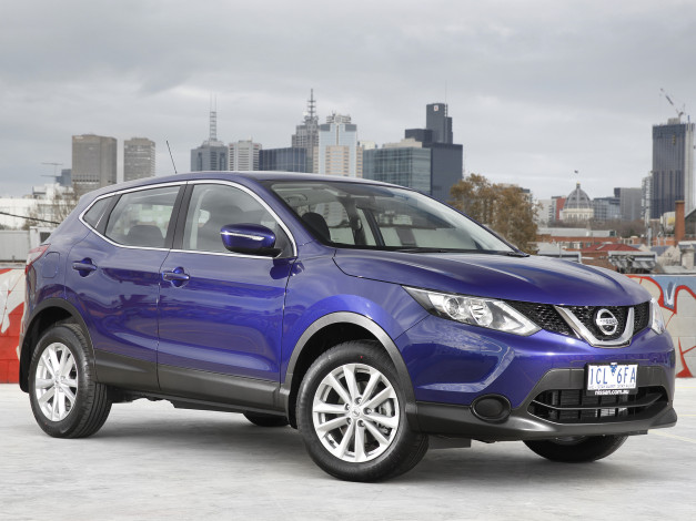 Обои картинки фото автомобили, nissan, datsun, qashqai, au-spec, 2014г
