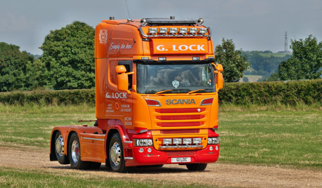 Обои картинки фото scania r series g lock of bangor, автомобили, scania, транспортное, средство, автомобиль