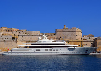 Картинка dilbar корабли Яхты суперяхта