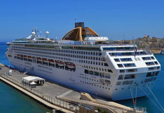 Картинка oceana корабли лайнеры океанский лайнер причал круиз