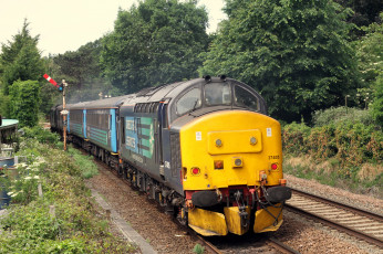 Картинка техника поезда состав локомотив дорога рельсы железная