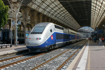 Картинка техника поезда состав локомотив рельсы дорога железная