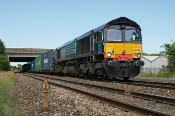 Картинка техника поезда состав локомотив железная дорога рельсы