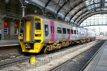 Картинка техника поезда состав железная рельсы локомотив дорога