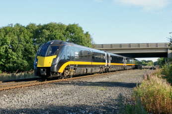 Картинка техника поезда железная дорога рельсы локомотив состав