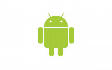 Картинка компьютеры android логотип фон