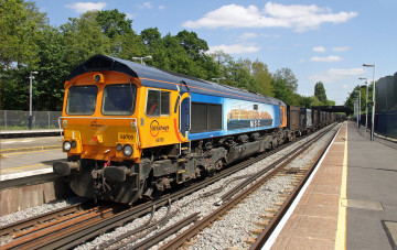 Картинка техника поезда состав локомотив рельсы дорога железная