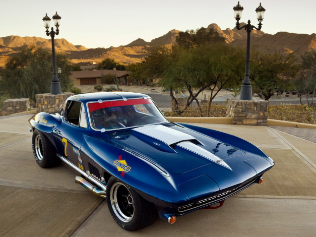 Обои картинки фото автомобили, corvette