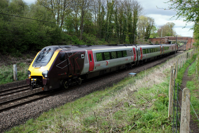 Обои картинки фото техника, поезда, локомотив, рельсы, дорога, состав, железная