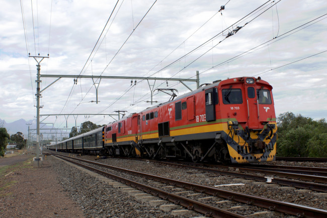 Обои картинки фото техника, поезда, локомотив, рельсы, дорога, железная, состав