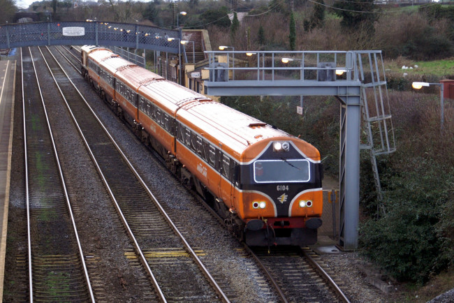 Обои картинки фото техника, поезда, рельсы, дорога, железная, состав, локомотив