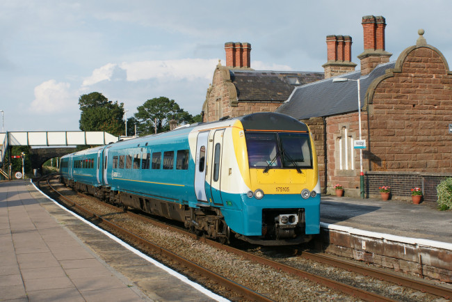 Обои картинки фото техника, поезда, состав, локомотив, рельсы, дорога, железная