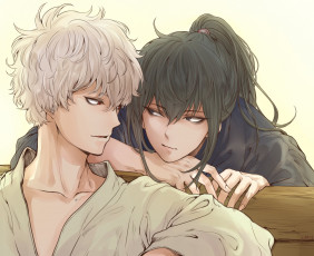 Картинка аниме gintama гинтама