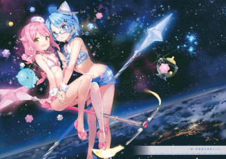 обоя аниме, houkago no pleiades, houkago, no, pleiades