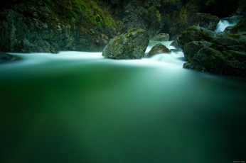 Картинка природа реки озера лес камни водопад река