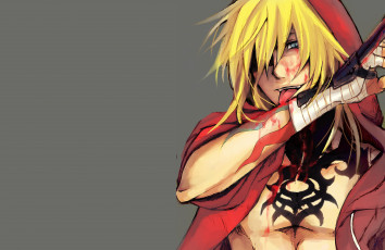 Картинка аниме togainu+no+chi парень