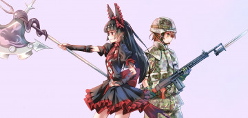 Картинка аниме gate rory mercury девушки