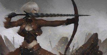 Картинка аниме fate stay+night арчер