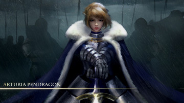 Картинка аниме fate stay+night сейбер