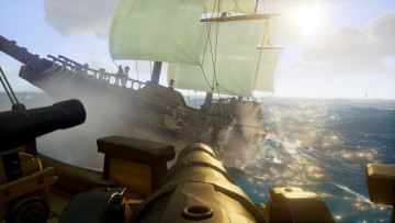 Картинка sea+of+thieves видео+игры море корабль