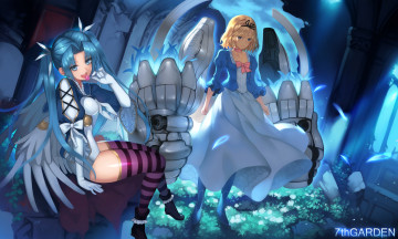 Картинка аниме оружие +техника +технологии 7th garden