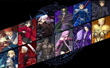 Картинка аниме fate stay+night персонажи