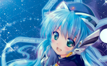 Картинка аниме planetarian фон взгляд девушка