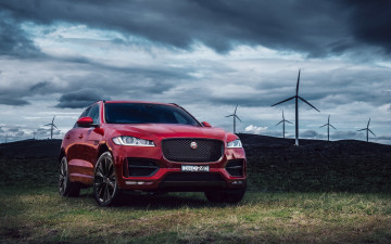 Картинка автомобили jaguar внедорожник ягуар f-pace