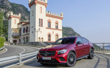 Картинка автомобили mercedes-benz c253 мерседес amg coupe glc-class