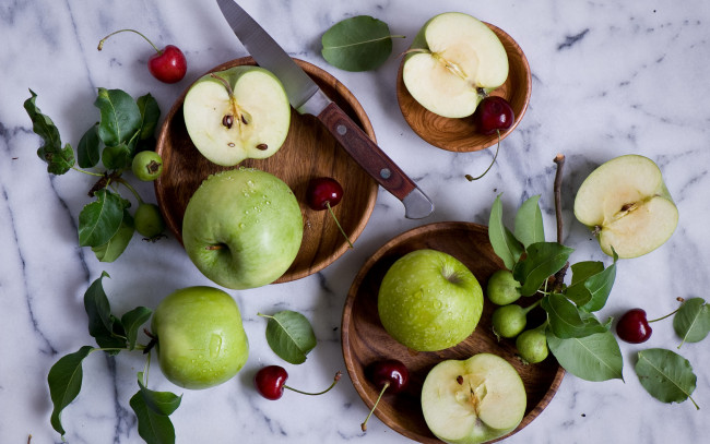 Обои картинки фото еда, Яблоки, яблоки