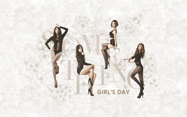 Обои картинки фото музыка, girl`s day, корея, группа, фон, взгляд, девушки