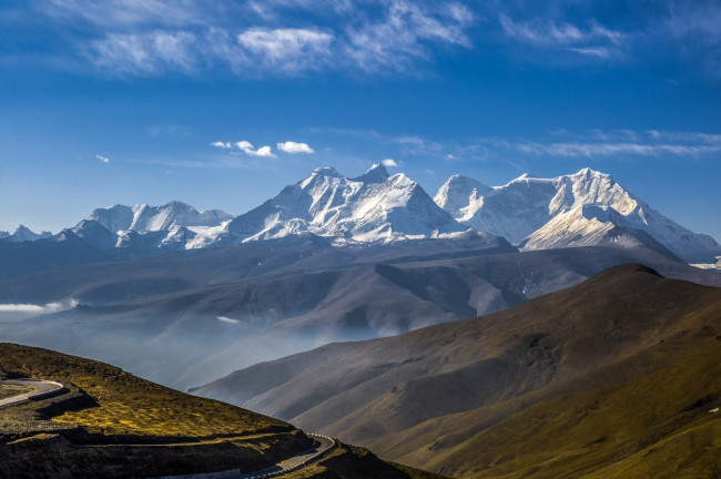 Обои картинки фото природа, горы, небо