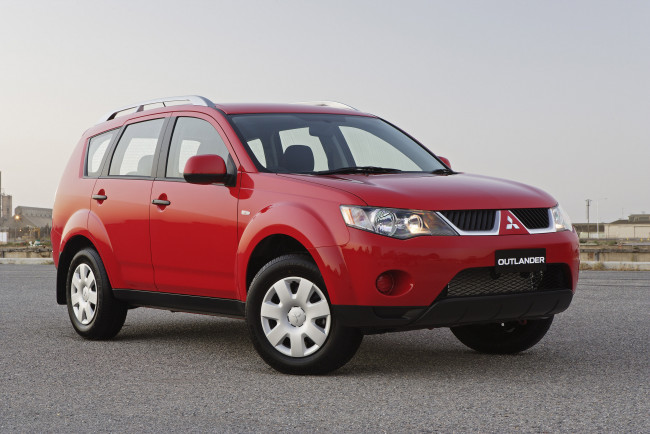Обои картинки фото автомобили, mitsubishi, outlander, ls, au-spec