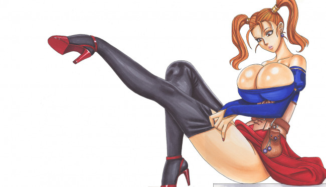 Обои картинки фото рисованное, люди, фон, девушка, чулки