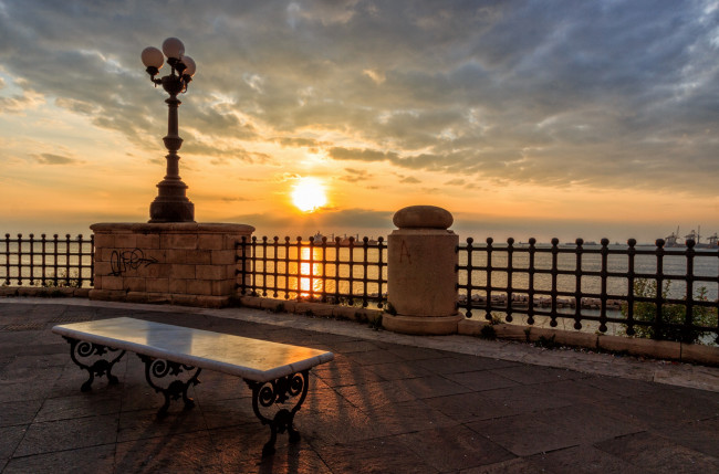 Обои картинки фото города, - улицы,  площади,  набережные, рассвет