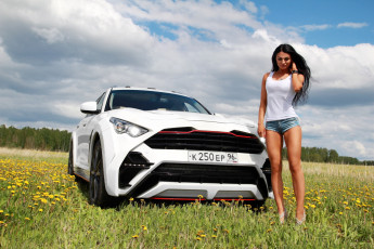 обоя автомобили, -авто с девушками, авто, девушки