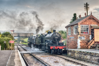 Картинка техника паровозы локомотив состав