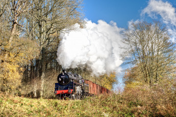 Картинка техника паровозы состав локомотив