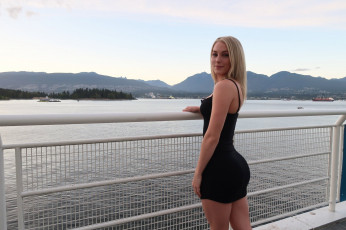 Картинка девушка девушки -unsort+ блондинки +светловолосые модель lisa peachy