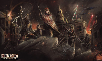 Картинка видео+игры homefront +the+revolution the revolution action шутер