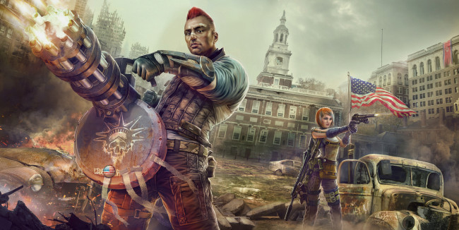 Обои картинки фото видео игры, homefront,  the revolution, the, revolution, action, шутер