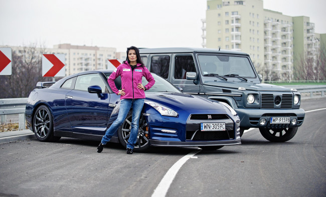 Обои картинки фото автомобили, -авто с девушками, авто, девушки