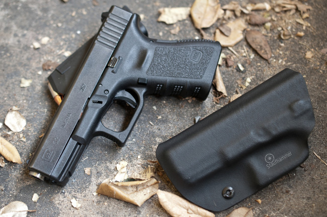 Обои картинки фото glock 32, оружие, пистолеты, ствол