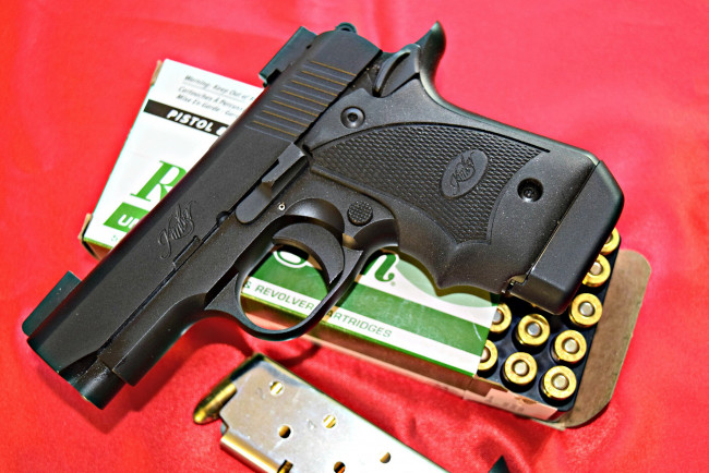 Обои картинки фото kimber micro 9 nightfall, оружие, пистолеты, ствол