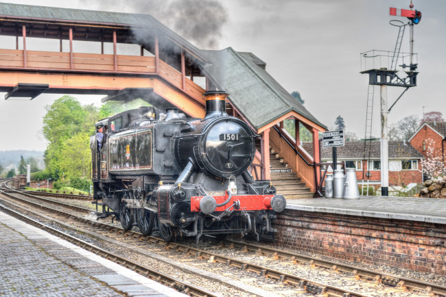 Обои картинки фото техника, паровозы, состав, локомотив