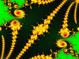 Картинка 3д+графика фракталы+ fractal цвет фон узор