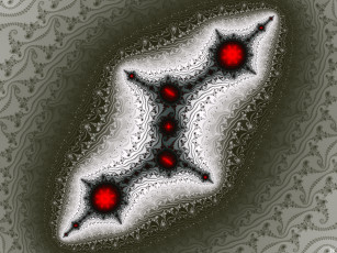 Картинка 3д+графика фракталы+ fractal цвет фон узор